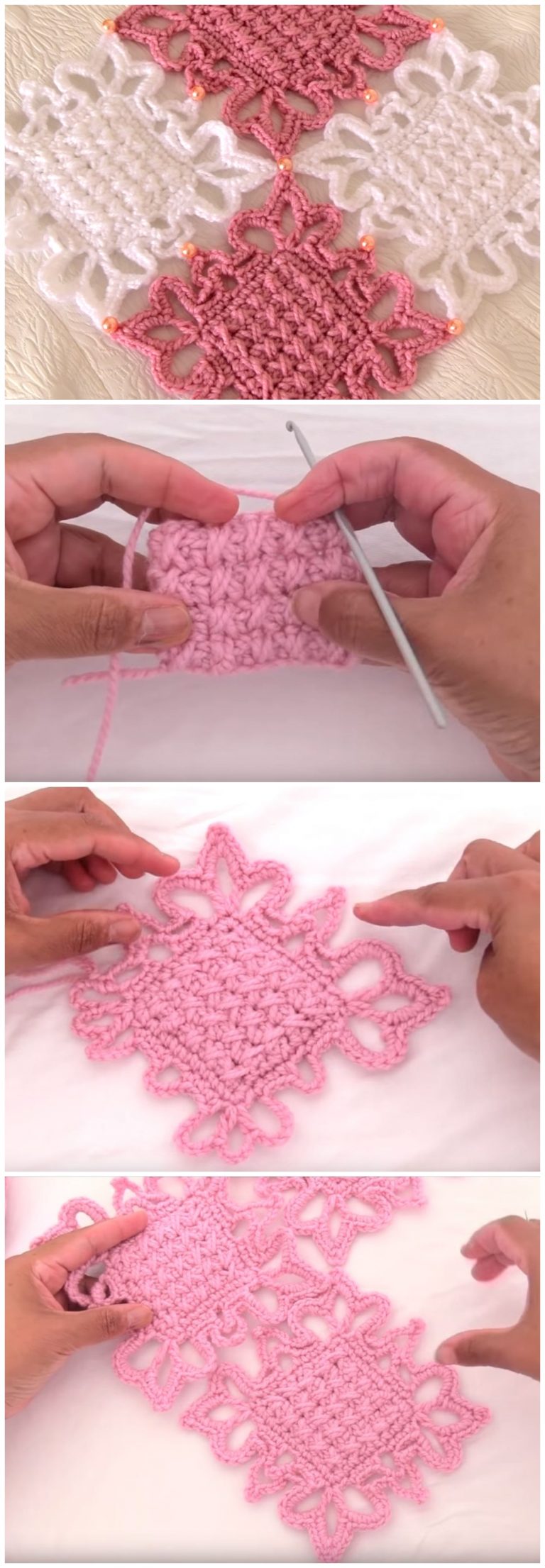 How To Crochet Beautiful Table Runner Crochet Ideas