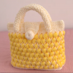 Crochet 3D Stylish Handbag