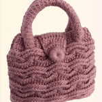 Crochet Braided 3 D Handbag