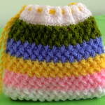 Crochet Celtic Stitch Purse Bag