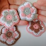 Crochet Fast And Easy Multicolored Flower