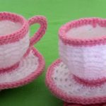 How To Crochet Tea Cups For Decoration