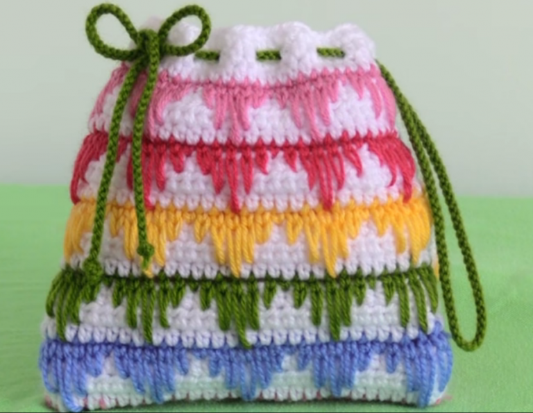 Crochet Lovely Tiny Purse Bag Crochet Ideas