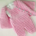 Crochet Baby Romper Suit