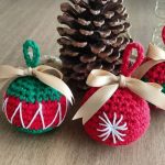 DIY Crochet Christmas Balls