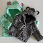 Crochet A Hooded Baby Jacket