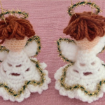 How To Crochet Christmas Angels