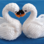 Crochet Decorative Swan