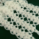 Crochet Jasmine Stitch Scarf