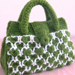 Crochet Lovely Bag In Two Colors