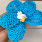 Crochet Orchid Flower