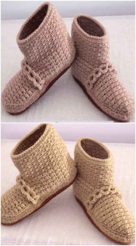 Crochet Lovely Slippers For Adults Crochet Ideas