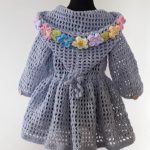 Crochet Spring/Summer Hoodie For Girls