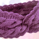 Crochet Woven Braid Headband