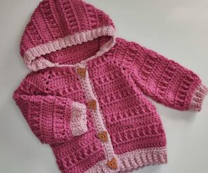 Crochet Beautiful Baby Hoodie