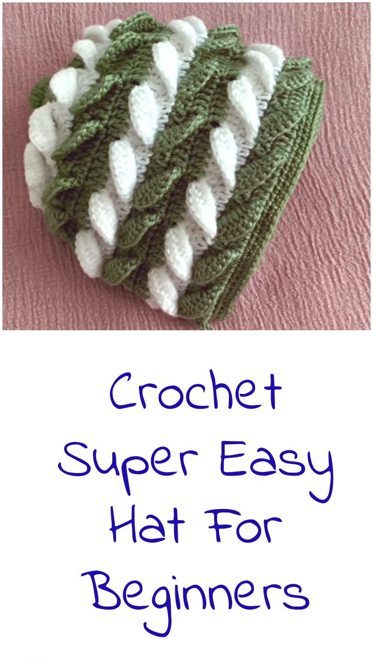 Crochet Super Easy Hat For Beginners Crochet Ideas