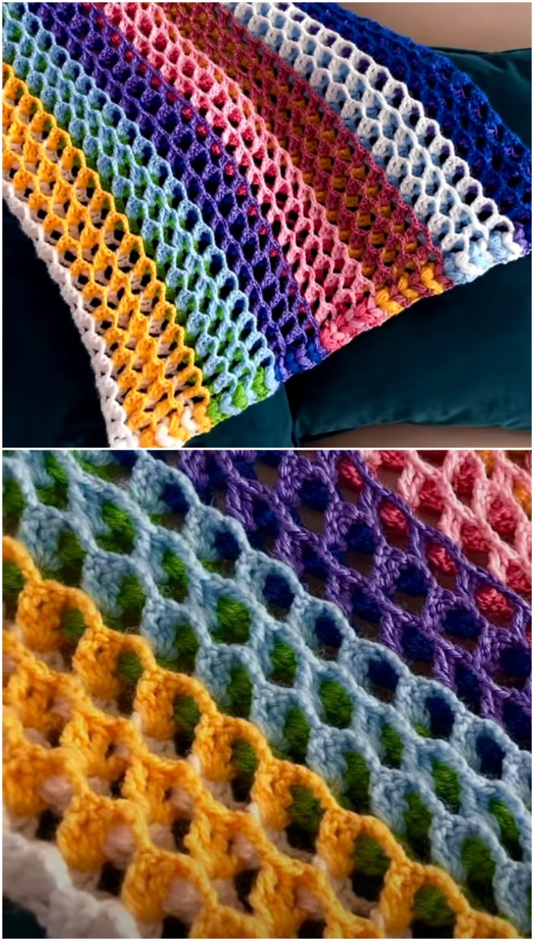 Crochet Beautiful Blanket Video Lesson Crochet Ideas