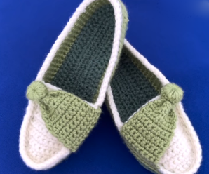 Crochet Fast And Comfortable Slippers