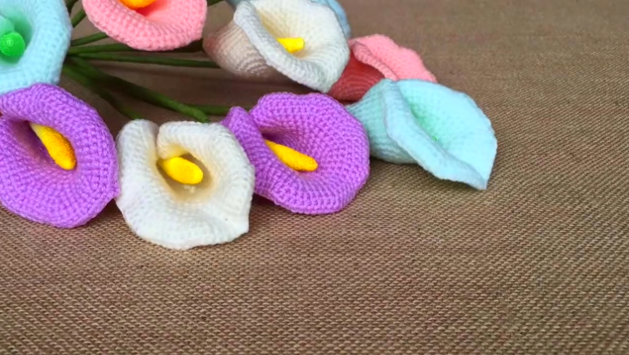 Calla Lily Flower (Video Tutorial)