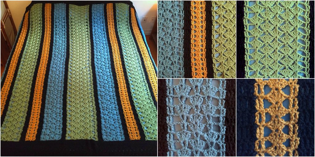 Summer Fans Blanket Crochet Ideas