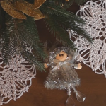 Crochet Snowflake Doily Ornaments