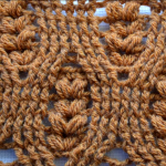 Crochet The Spikelets Stitch