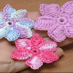 Crochet Flower With Thick Petals