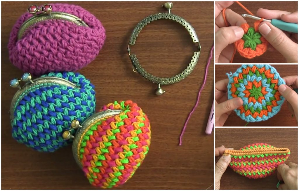 Tiny Purse Video Tutorial Crochet Ideas