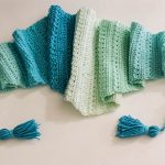 Crochet Snow Drops Mod Scarf