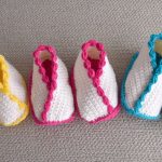 Crochet Kimono Shoes For Babies