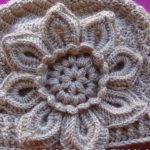 Crochet Flower Hat Step By Step Tutorial