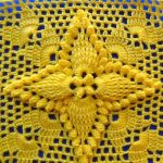 Crochet Square (Popcorn Stitch)