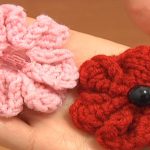 How To Knit Simple Flower With 7 Petals