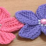 Knit Beautiful 5 Petal Flower