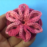 Crochet 6 Petal Flower