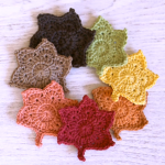 How To Crochet Autumn Leaves Applique