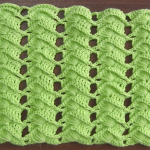 Crochet Cross Stitch Fan Stitch