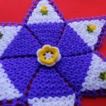 Crochet Star Doily Carpet