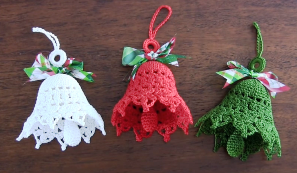 Crochet Christmas Bells - Crochet Ideas