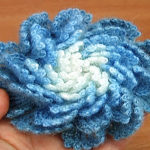 3D Crochet Flower