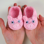 How To Crochet Piggy Baby Booties