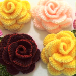 Easy And Fast Crochet Flower