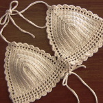 Crochet Bikini Top In 3 Sizes