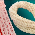 Crochet Attractive 3D Scarf