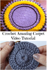 Crochet Amazing Carpet Video Tutorial Crochet Ideas Crochet Amazing Carpet Video Tutorial Crochet Ideas
