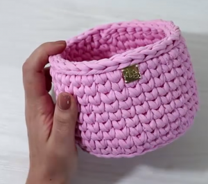 Crochet Lovely Basket - Crochet Ideas