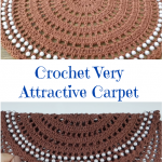 Crochet Very Attractive Carpet