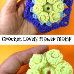 Crochet Lovely Flower Motif
