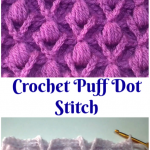 Crochet Puff Dot Stitch