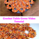 Crochet Table Cover Video Tutorial